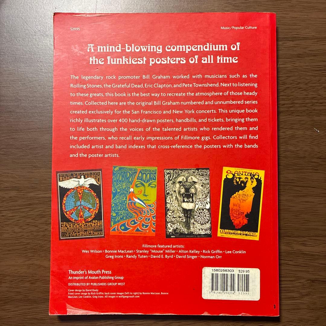 【貴重】The Art of the Fillmore ポスターシリーズ