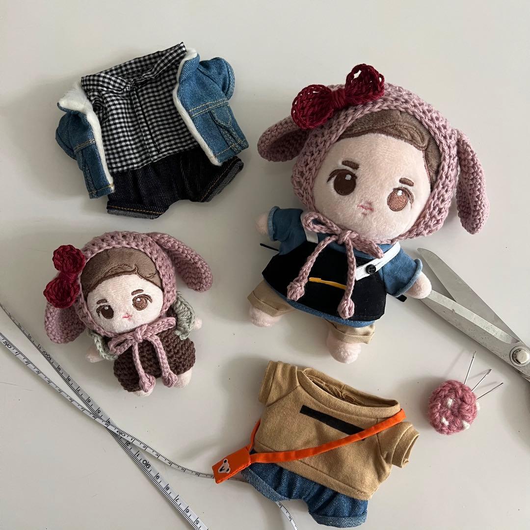 EXO ギョンス　ベッキョン　シウミン　チャニョル　カイ　ぬいぐるみ　洋服