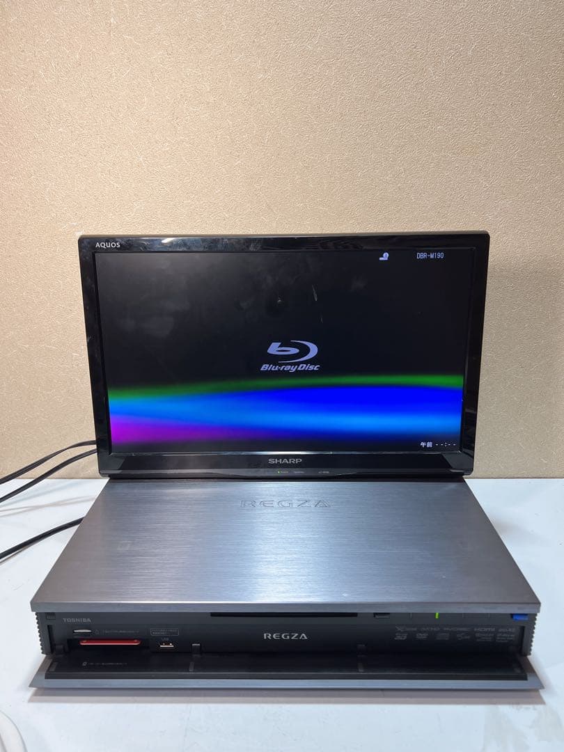 TOSHIBA BDレコーダー REGZA レグザ DBR-M190