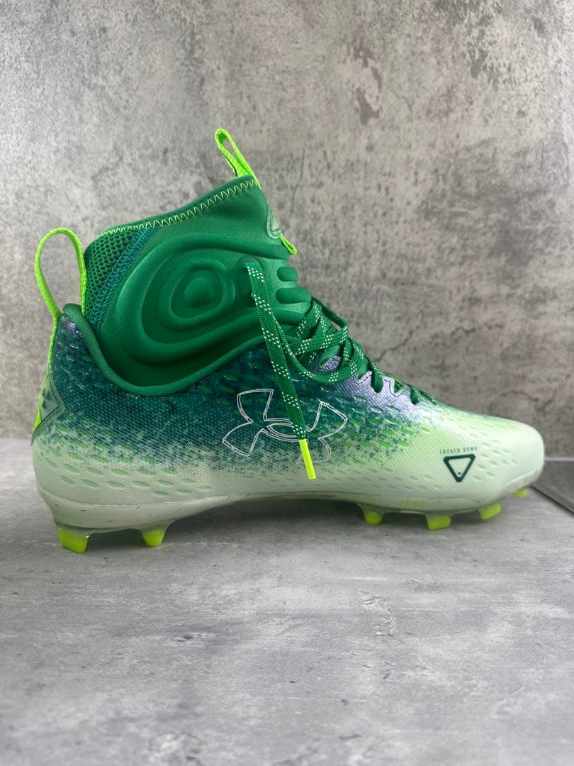 【未使用】UA Spotlight Green アンダーアーマー スパイク 30