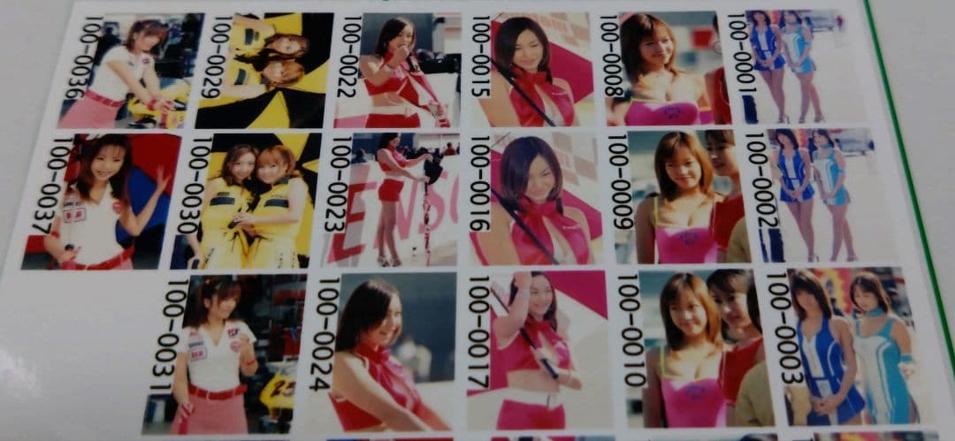 レースクイーン　写真　はがきサイズ　37枚　青柳玲麻　ほか　アイドル