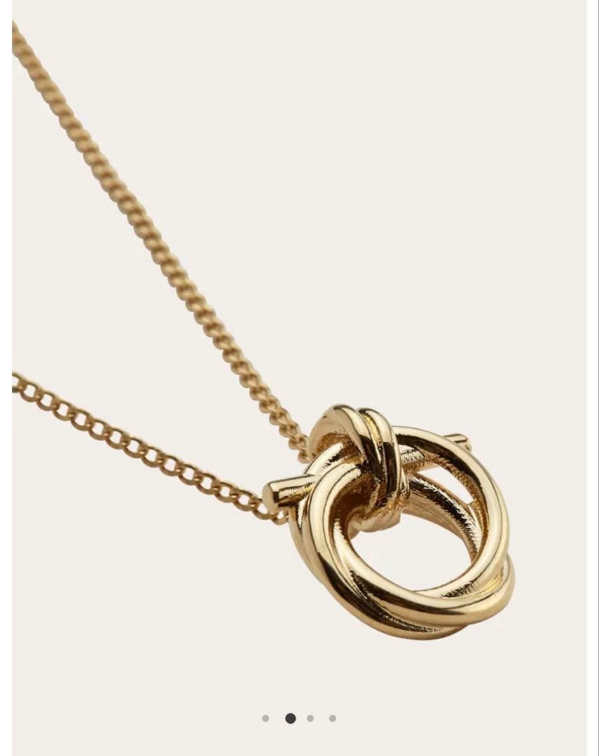 【kina】フェラガモ　ガンチーニ　ネックレス