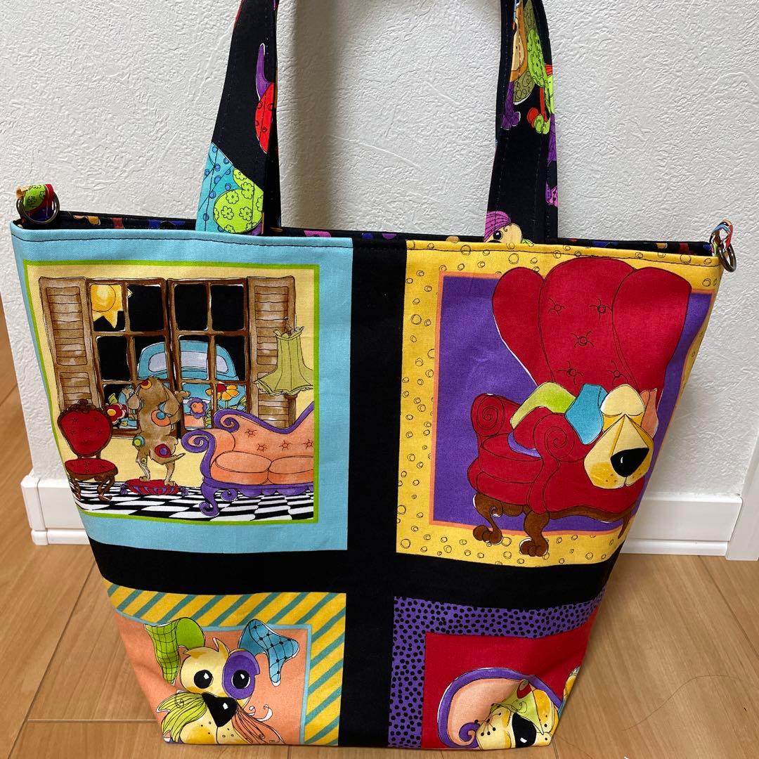 専用　長財布　やりくり財布　ハンドメイド　トートバッグ　ロラライハリス