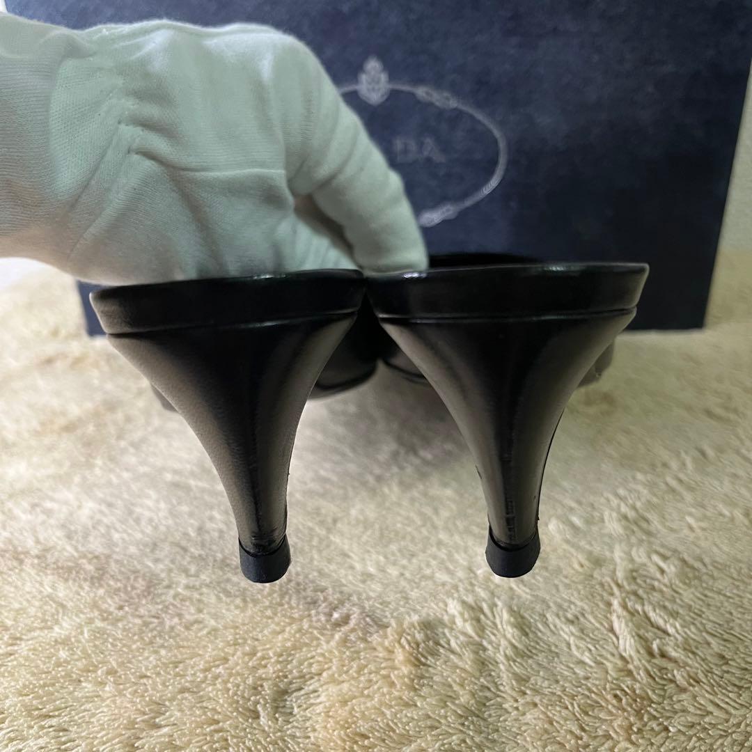 プラダ PRADA 00'S アーカイブ ミュール ヒール 定価16万