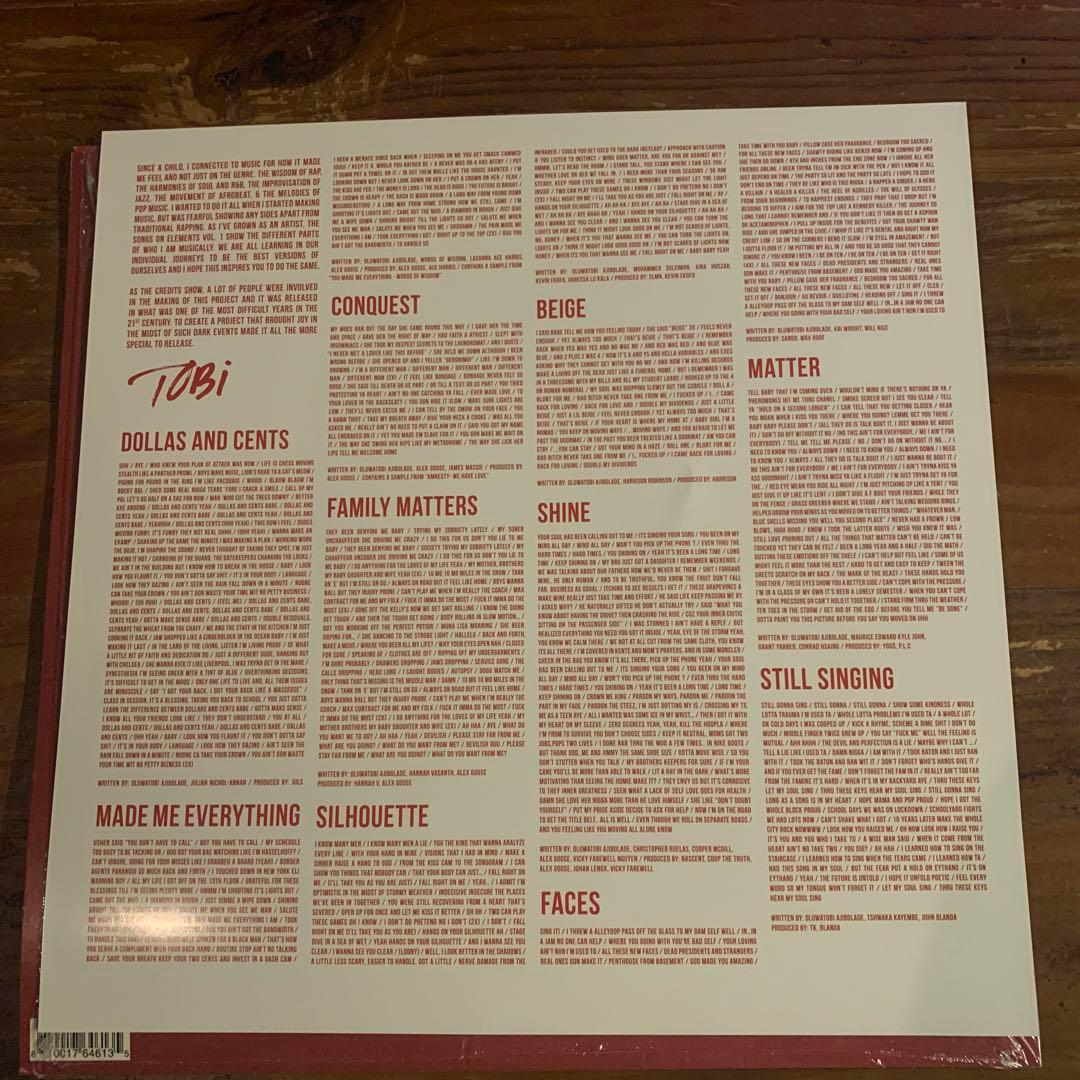 初期プレス オリジナル盤 極美品 TOBI ELEMENTS VOL.1