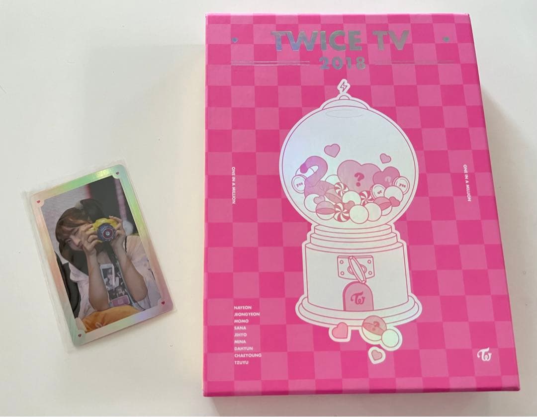 TWICE TV 2018 モモトレカ付き！
