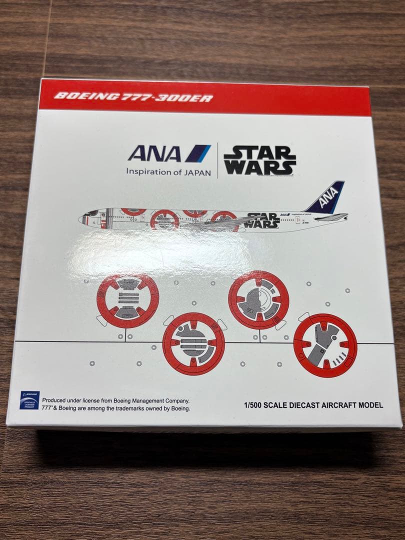 航空機・ヘリコプター BB-8 ANA STAR WARS B777-300ER 1/500