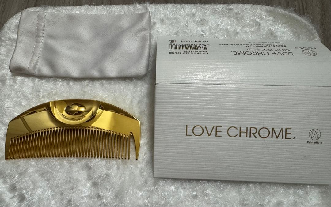 LOVE CHROME (R)K24GPツキ ゴールド コーム