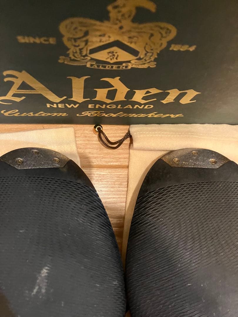 踵新品　オールデン ALDEN コードバン　モディファイドラスト　9d