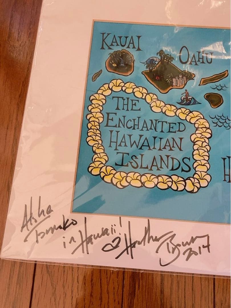 ヘザーブラウン(Heather Brown) アート 直筆サイン付き