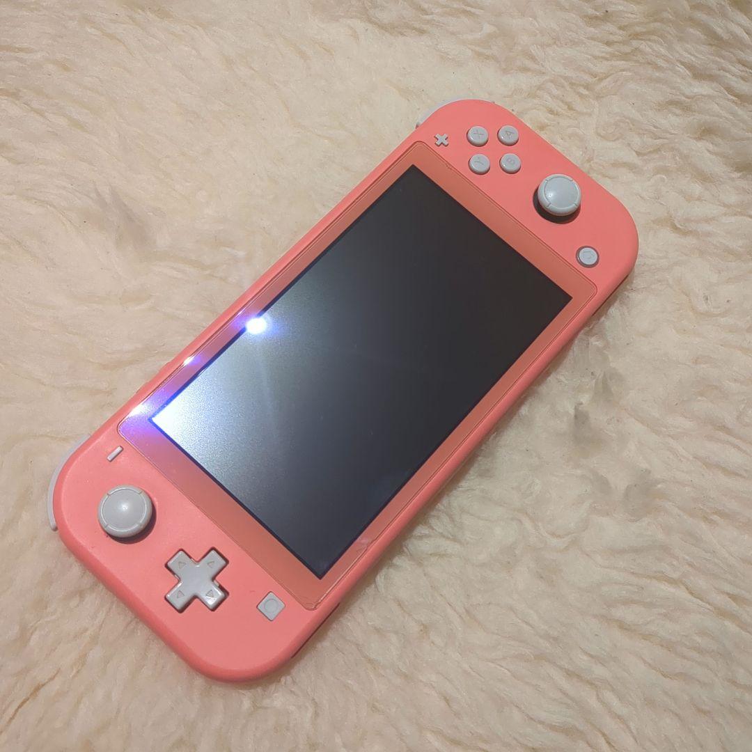 Nintendo Switch ライト 充電器付 画面保護あり