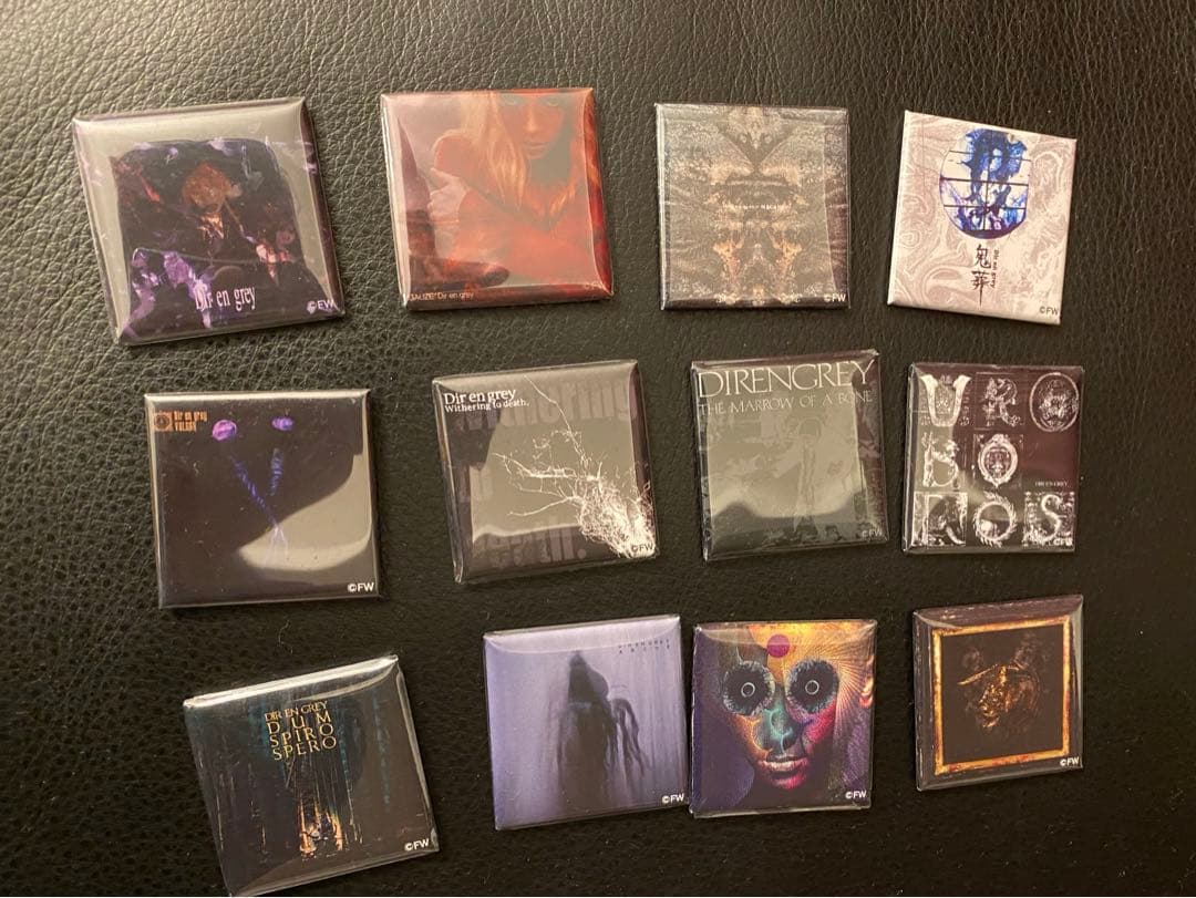 DIR EN GREYアートワーク CDジャケットマグネット　12枚セット
