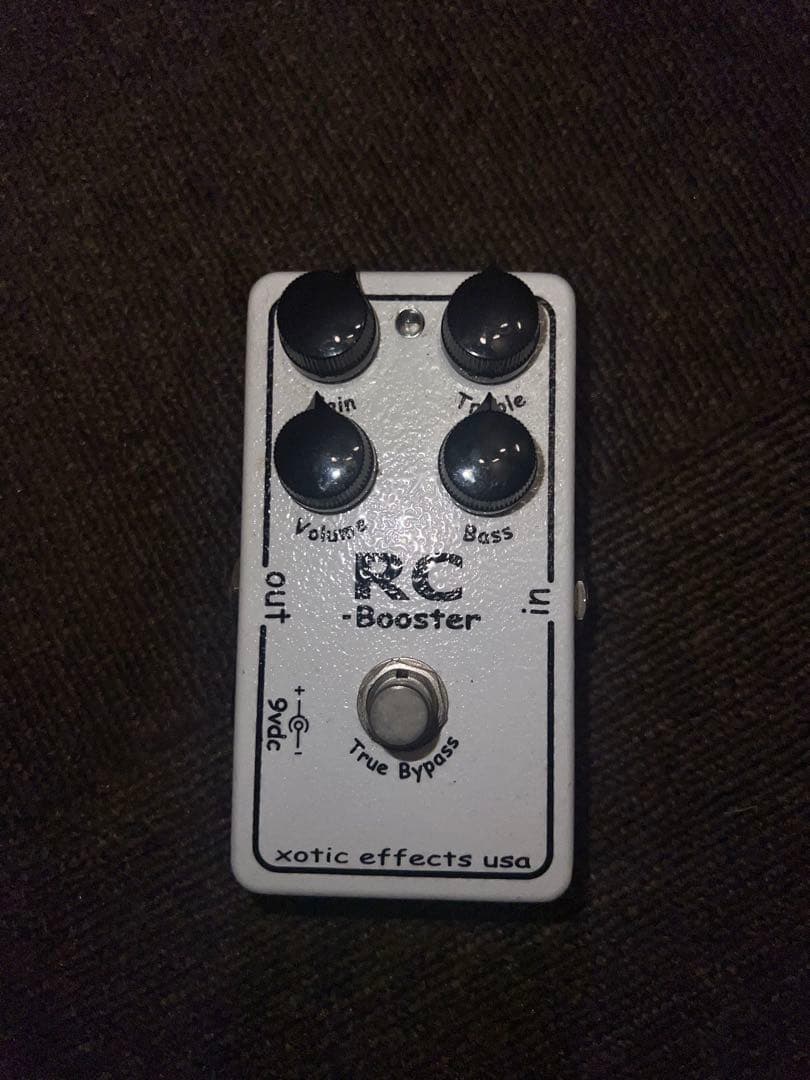 ギター xotic effects RC-Booster
