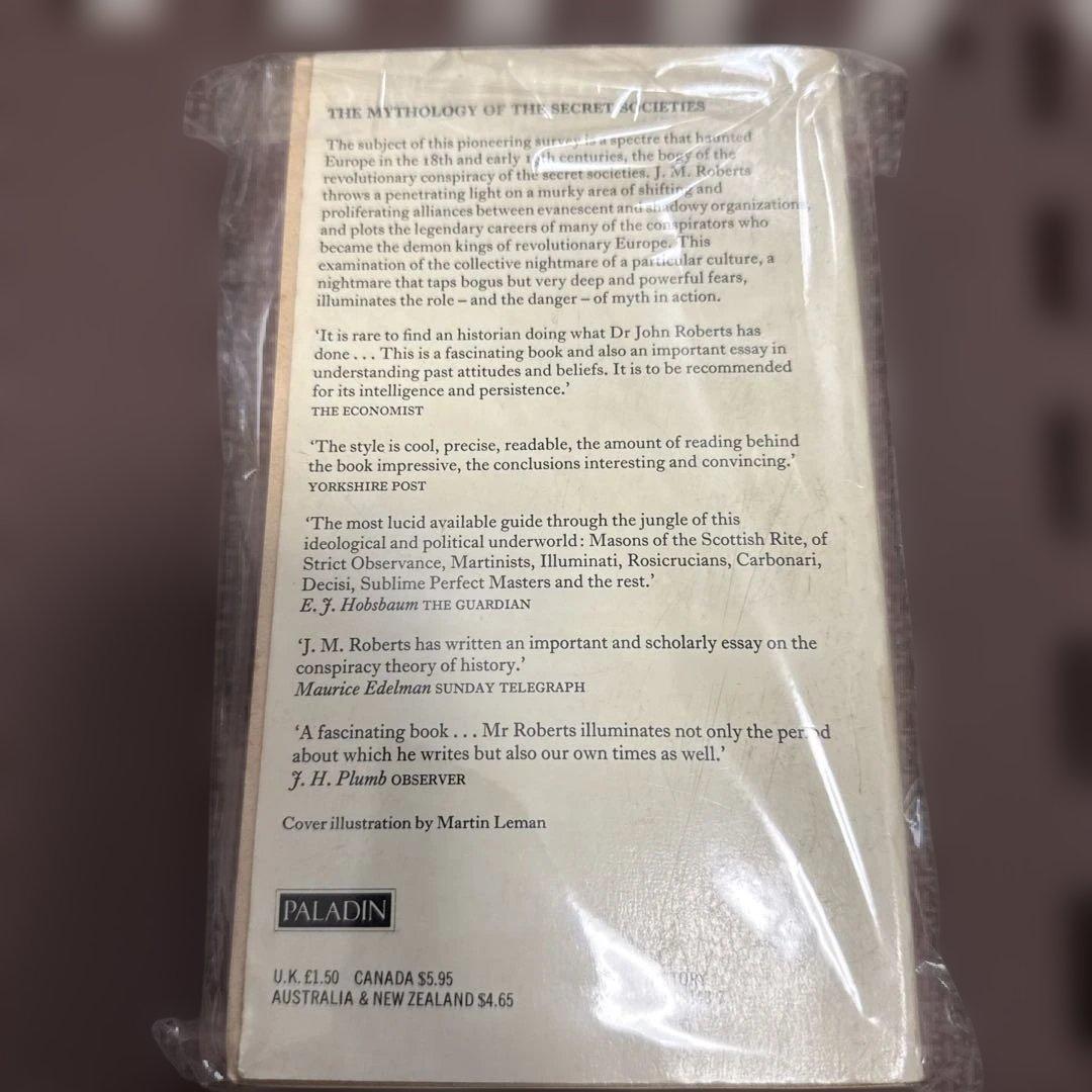 洋書 The Mythology of the Secret Societies