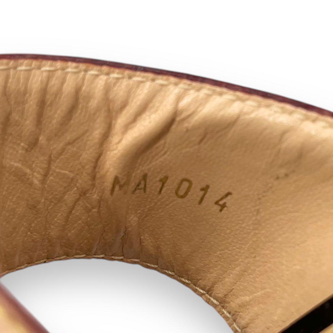 極美品■ルイヴィトン　マルチカラーモノグラム　ミュールパンプス　オープントゥ