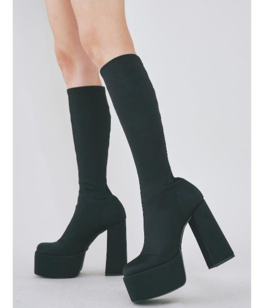 ダーリッチウルトラストレッチロングブーツ