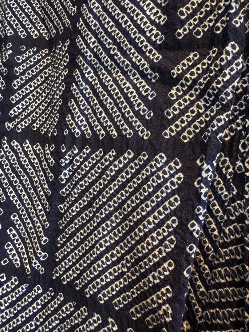 有松鳴海絞り浴衣　大人かわいいモダン柄