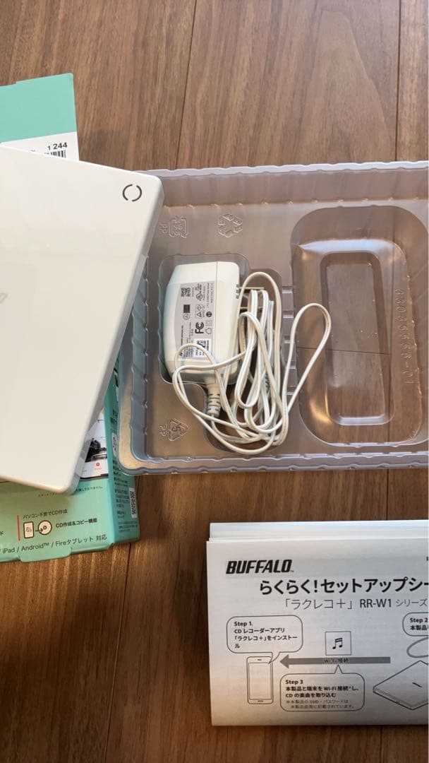 BUFFALO RR-W1 CD音楽スマホ転送