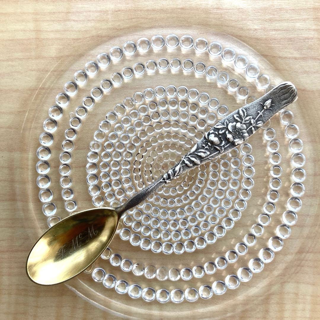 Tiffany 純銀鍍金　デミタス　スプーン