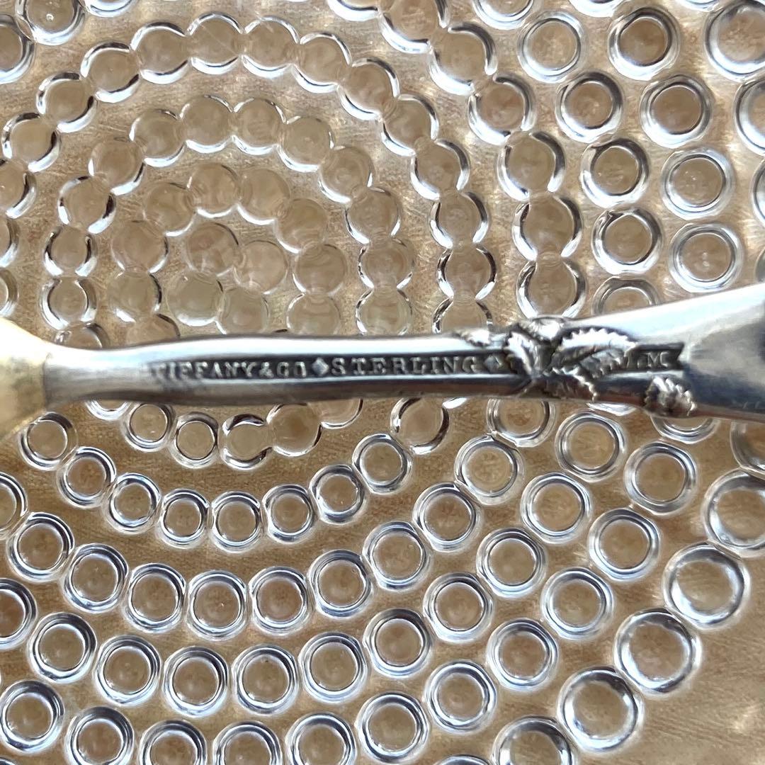 Tiffany 純銀鍍金　デミタス　スプーン