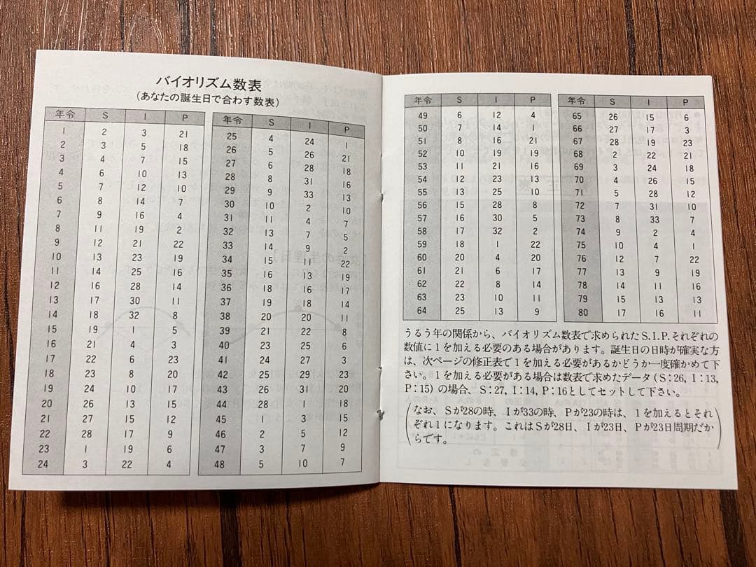 【稀少品！残り1個！】政木式バイオリズム計　政木和三　占い　運勢　健康　運命