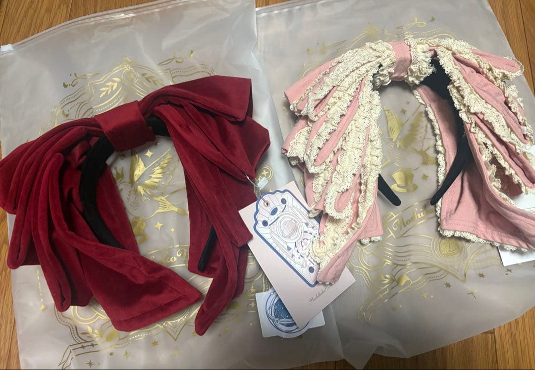 星箱works リボンカチューシャ2点セット