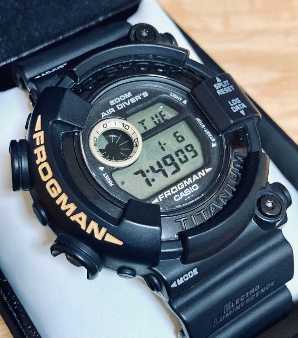 レア！美品！G-SHOCK フロッグマン DW-8200BM-1T ブラック