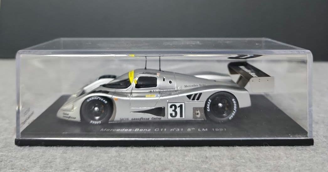 スパークモデル 1/43スケール メルセデスベンツC11、C291 ４台セット