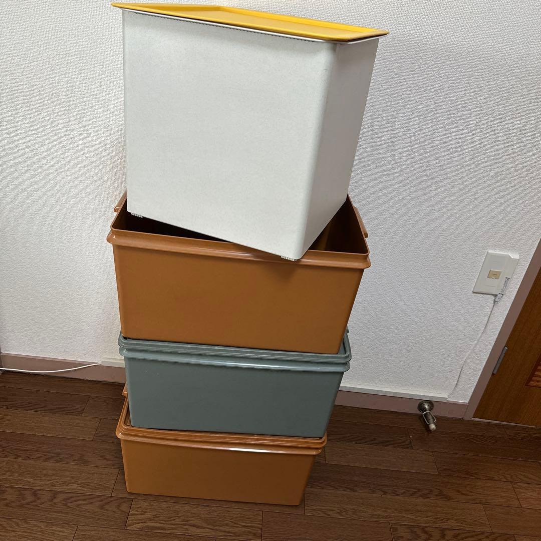 【バラ売り可】タッパーウエアー　収納ボックス　衣装ケース