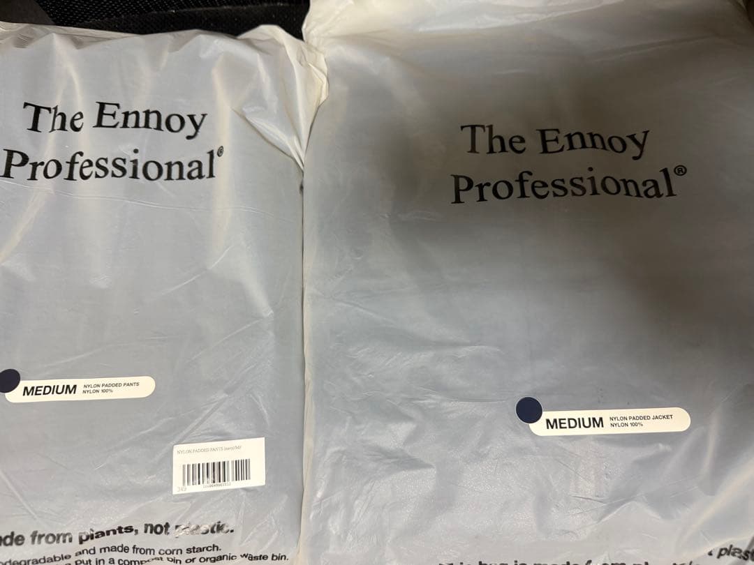 Ennoy スタイリスト私物 NYLON PADDED JACKET PANTS