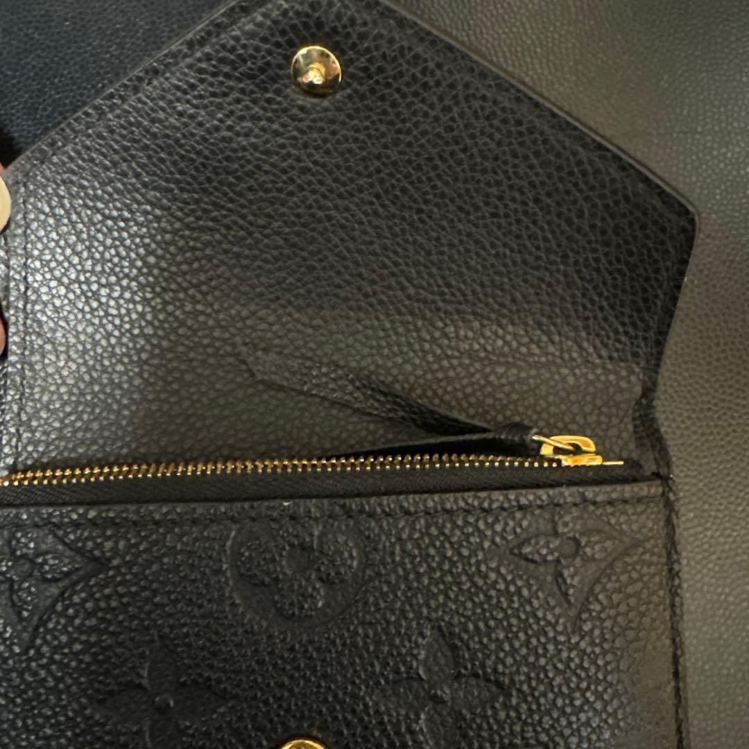 ルイ・ヴィトン　モノグラム・アンプラント ポルトフォイユ ヴィクトリーヌ