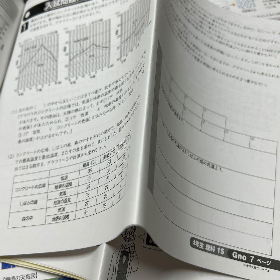㉒AB 希少書き込み少な目❣️ グノーブル　gnoble 小学校4年 理科 Gno