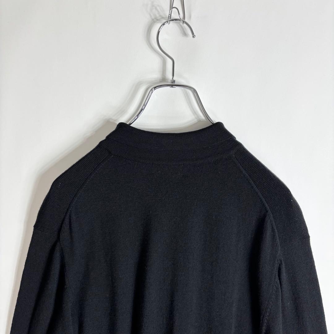 BROOKS BROTHERS ハイゲージ ニットポロ セーター メリノウール