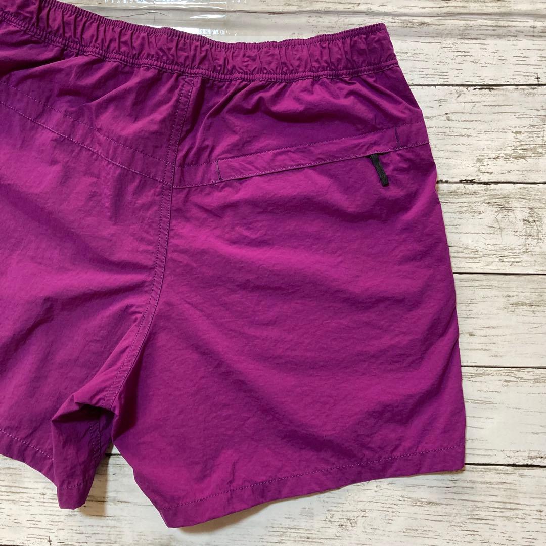 ザノースフェイス メンズ L バーサタイルショーツ パープル 水陸両用 短パン