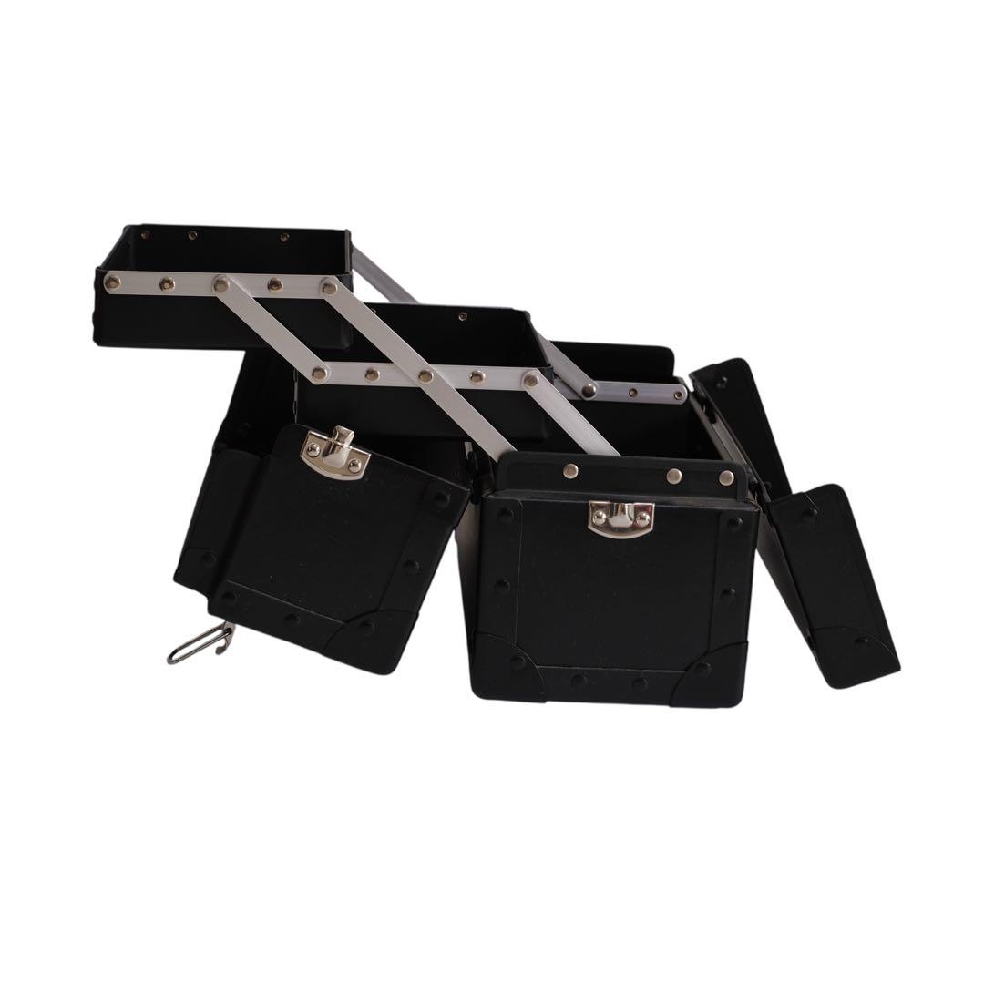 GLASS MARBLE メイクボックス ブラック 2段式　新同品