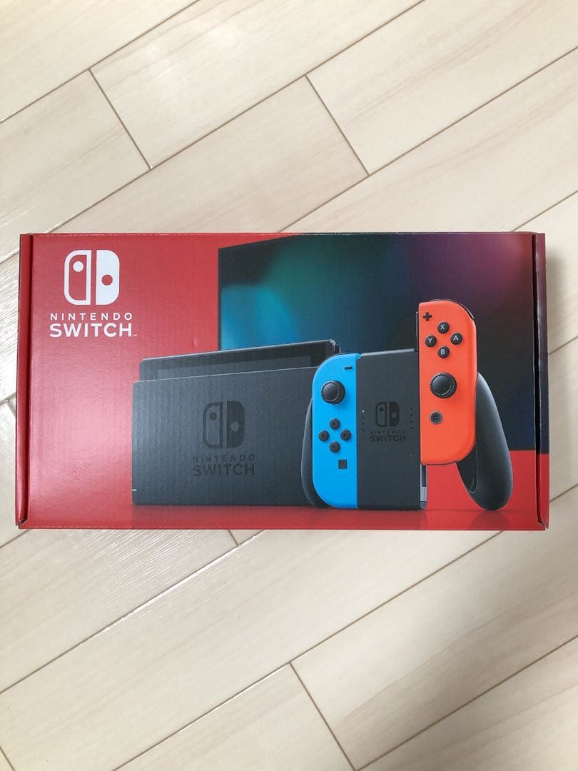 【新品】Nintendo Switch Joy-Conネオンブルー/ネオンレッド