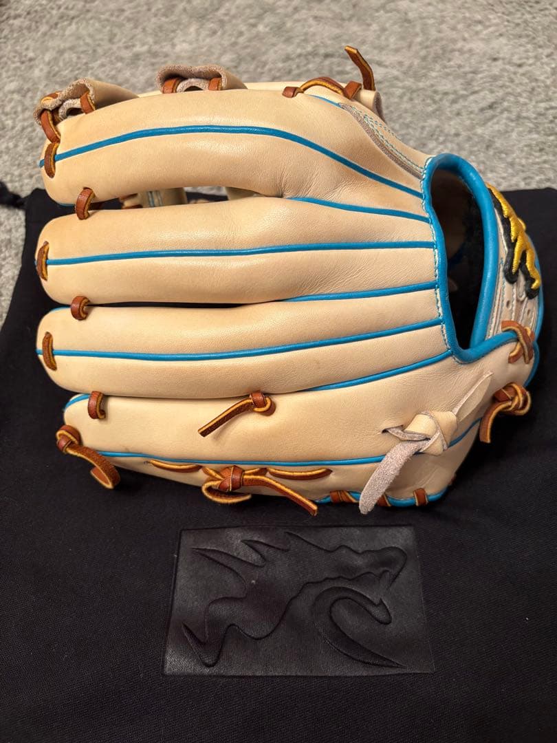 【Sっち】超貴重モデル　ＲＹＵ　硬式皮革軟式仕様限定グローブ　内野用