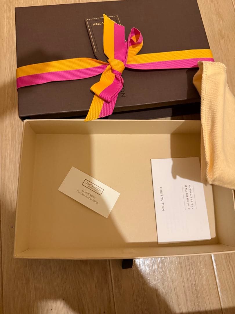 LOUIS VUITTON モノグラム 長財布 保存袋付き