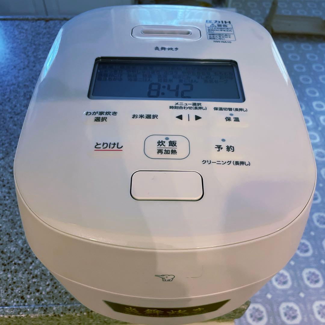 象印✨炎舞炊き✨NW-NA10 ホワイト