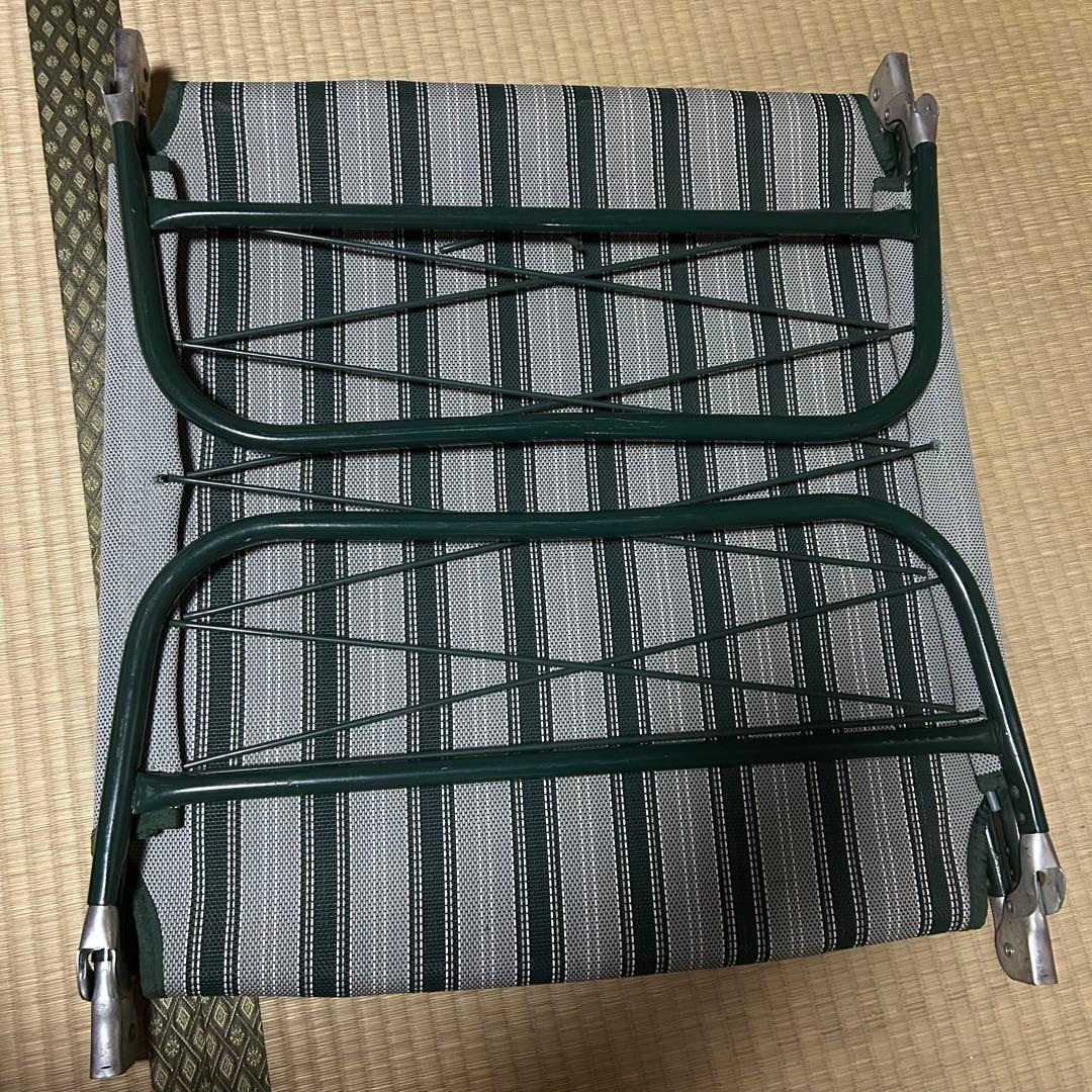 【レトロ】サマーベッド　ボンボンベッド　海　夏休み　海水浴　アウトドア　川泳ぎ