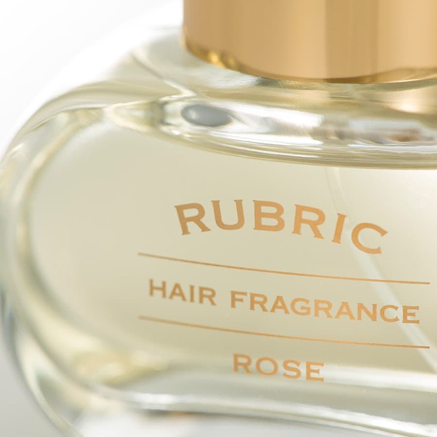 ヘアフレグランス　ローズ　ネロリ　ベルガモット　RUBRIC（ルブリック）