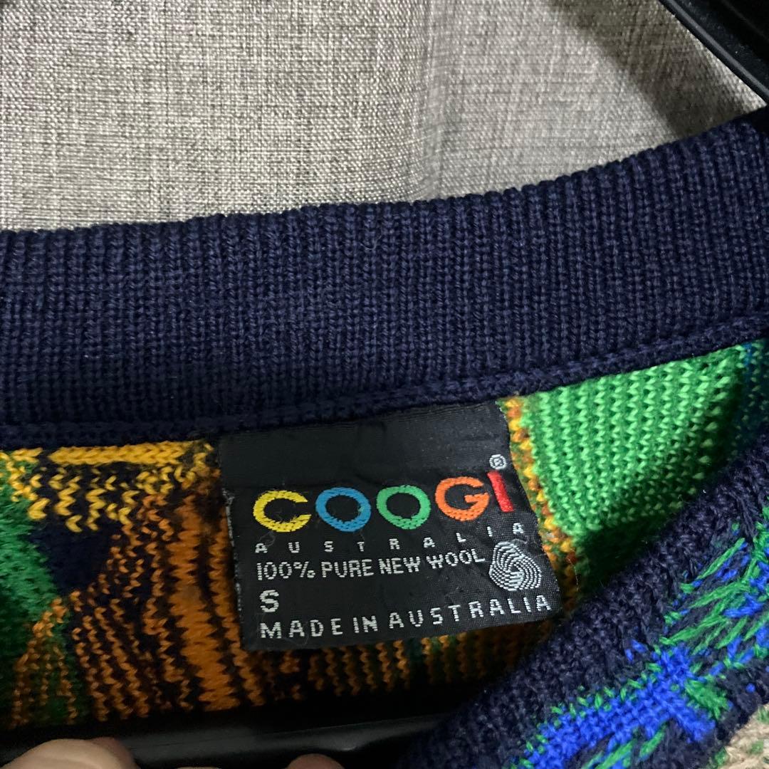 coogi 3Dニットセーター