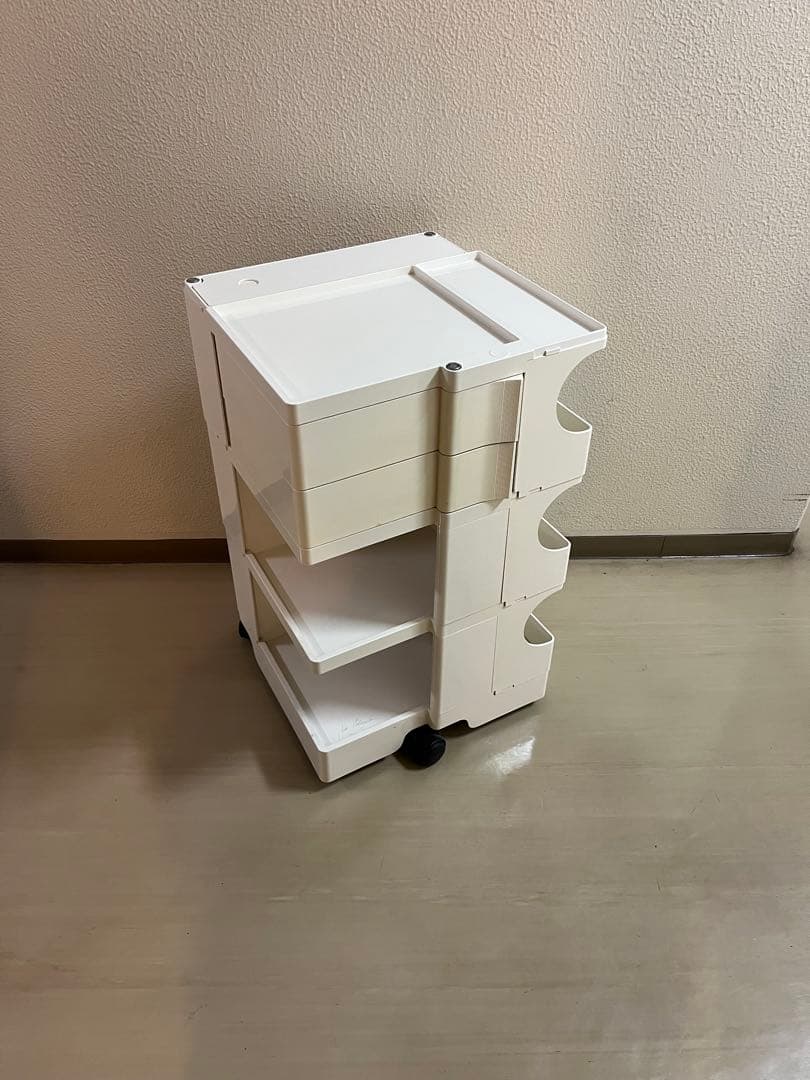 B-LINE BOBY WAGON ホワイト　3段2トレイ