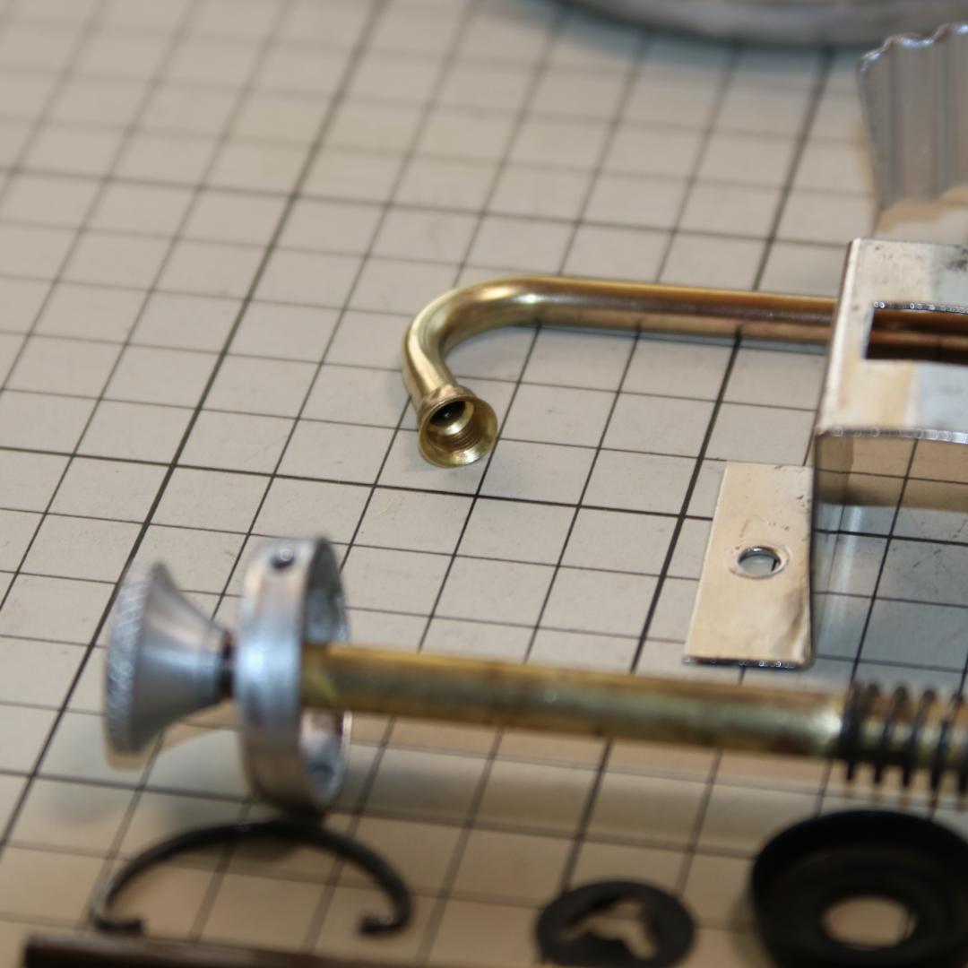 美品　希少　ヴィンテージ　コールマン 400 茶ピーク１　No.42