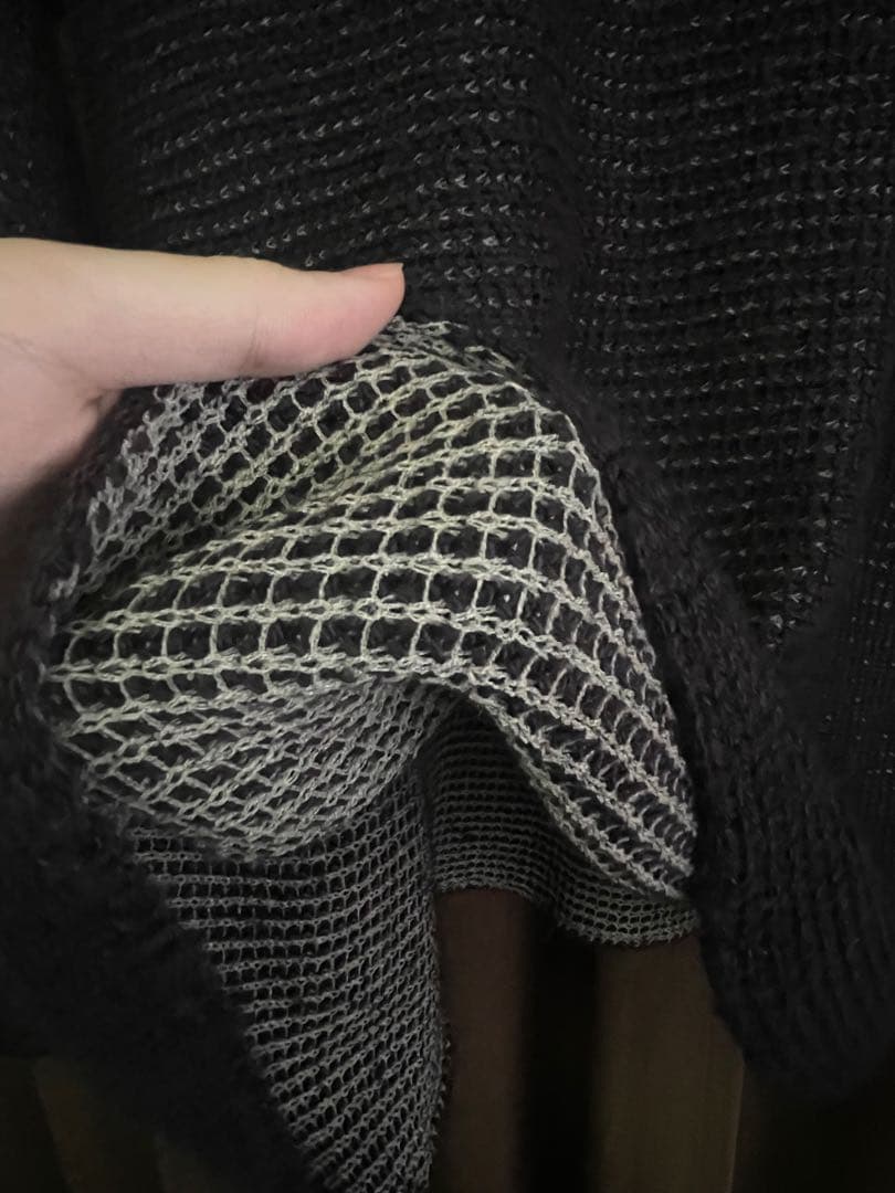 志*村様 Giorgio Armani モヘア　メッシュ　ニット