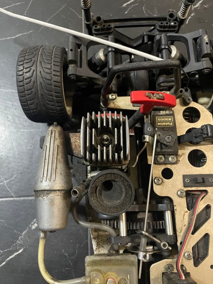 エンジン ラジコンカー ジャンク品