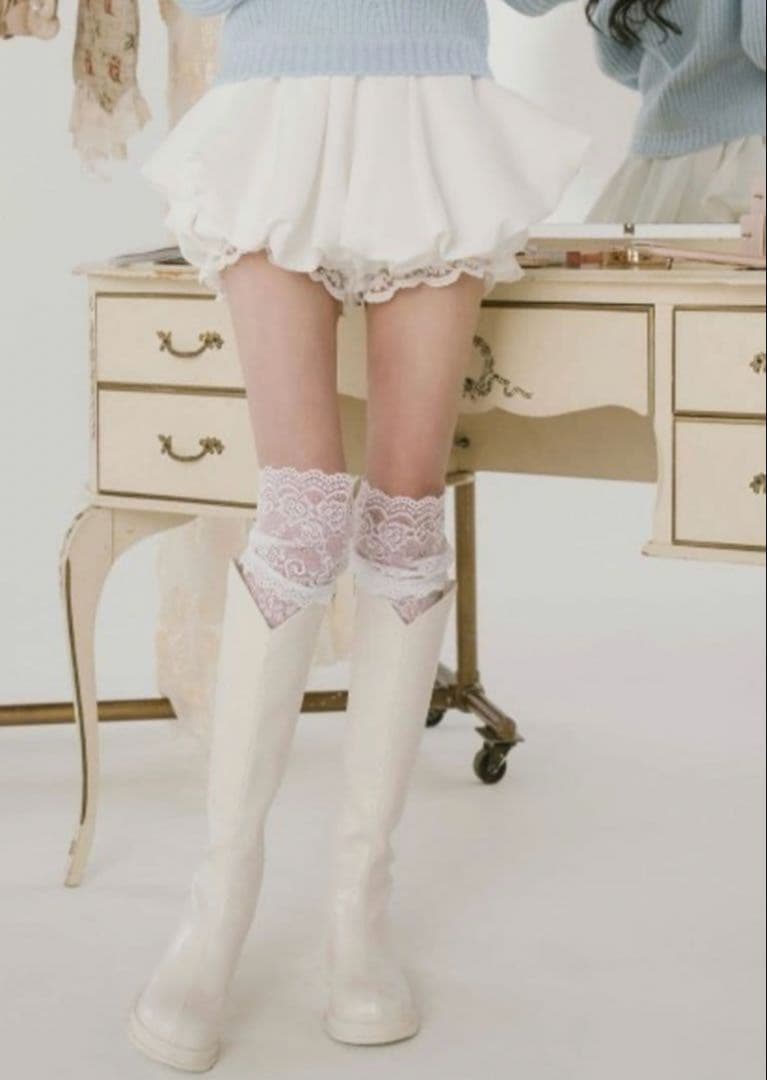 新品Darich ボリュームバルーンミニスカート FREE