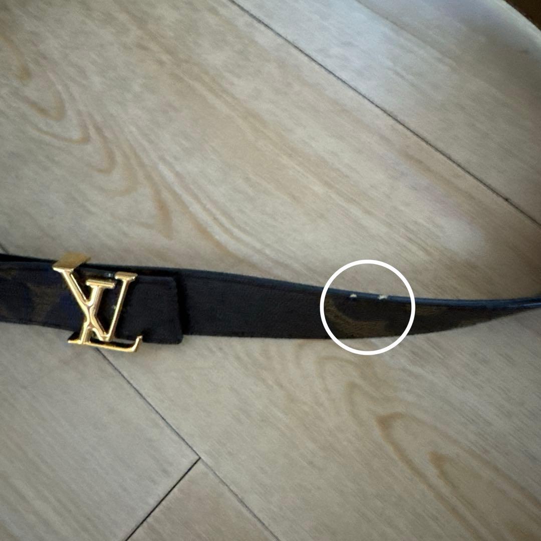 Louis Vuitton モノグラム レザーベルト　リバーシーブル85から95