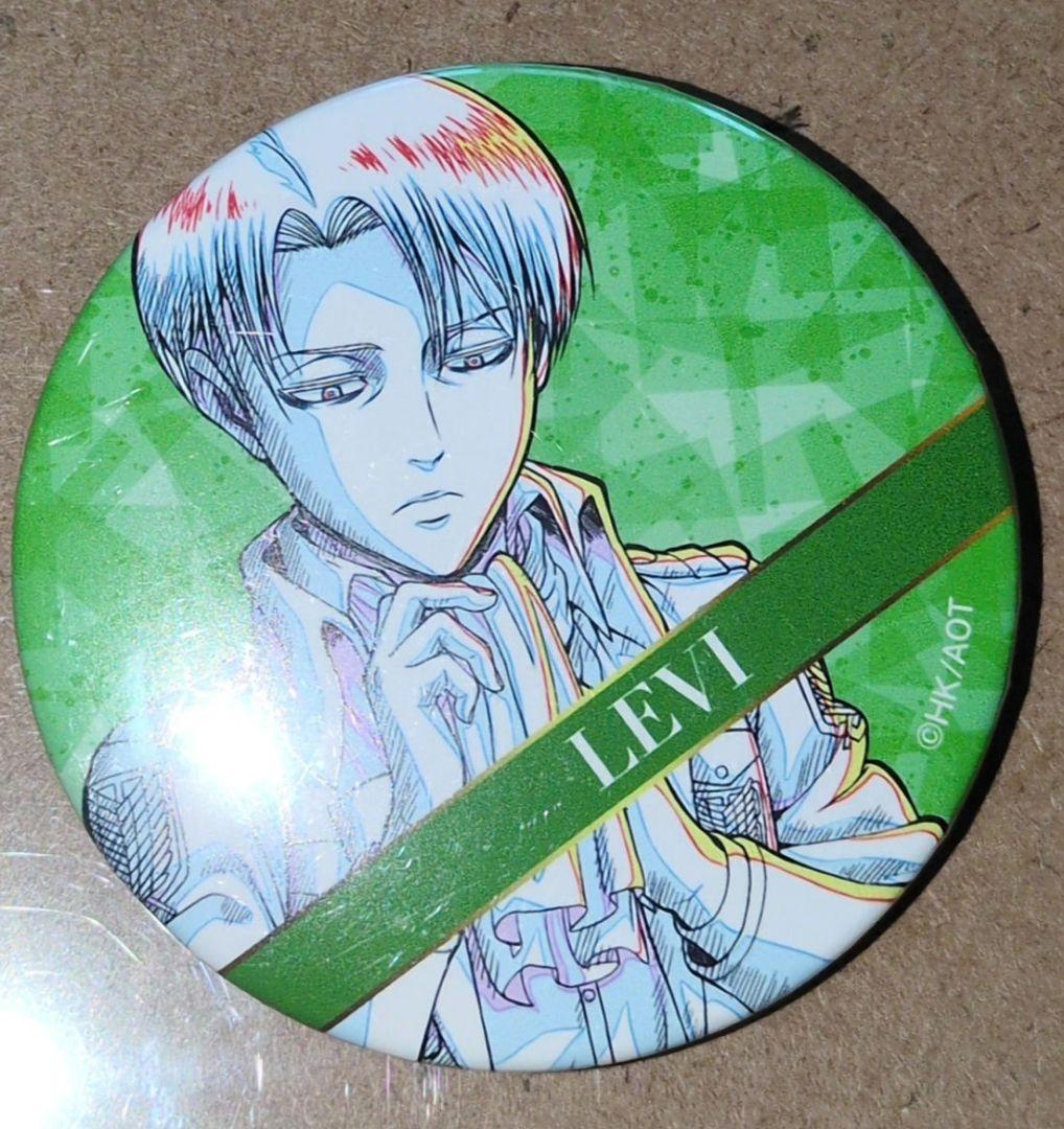 リヴァイ 缶バッジ アニメスタイル 2個セット