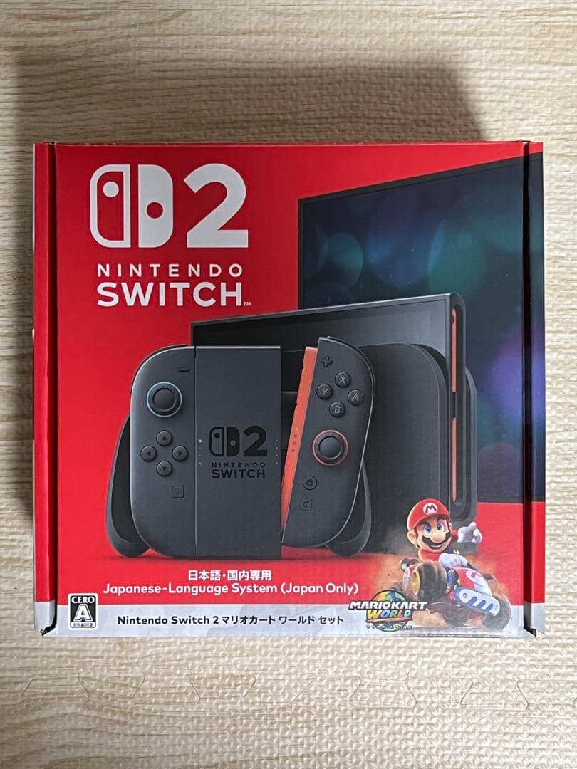 Nintendo Switch 2 日本語専用 マリオカート無し